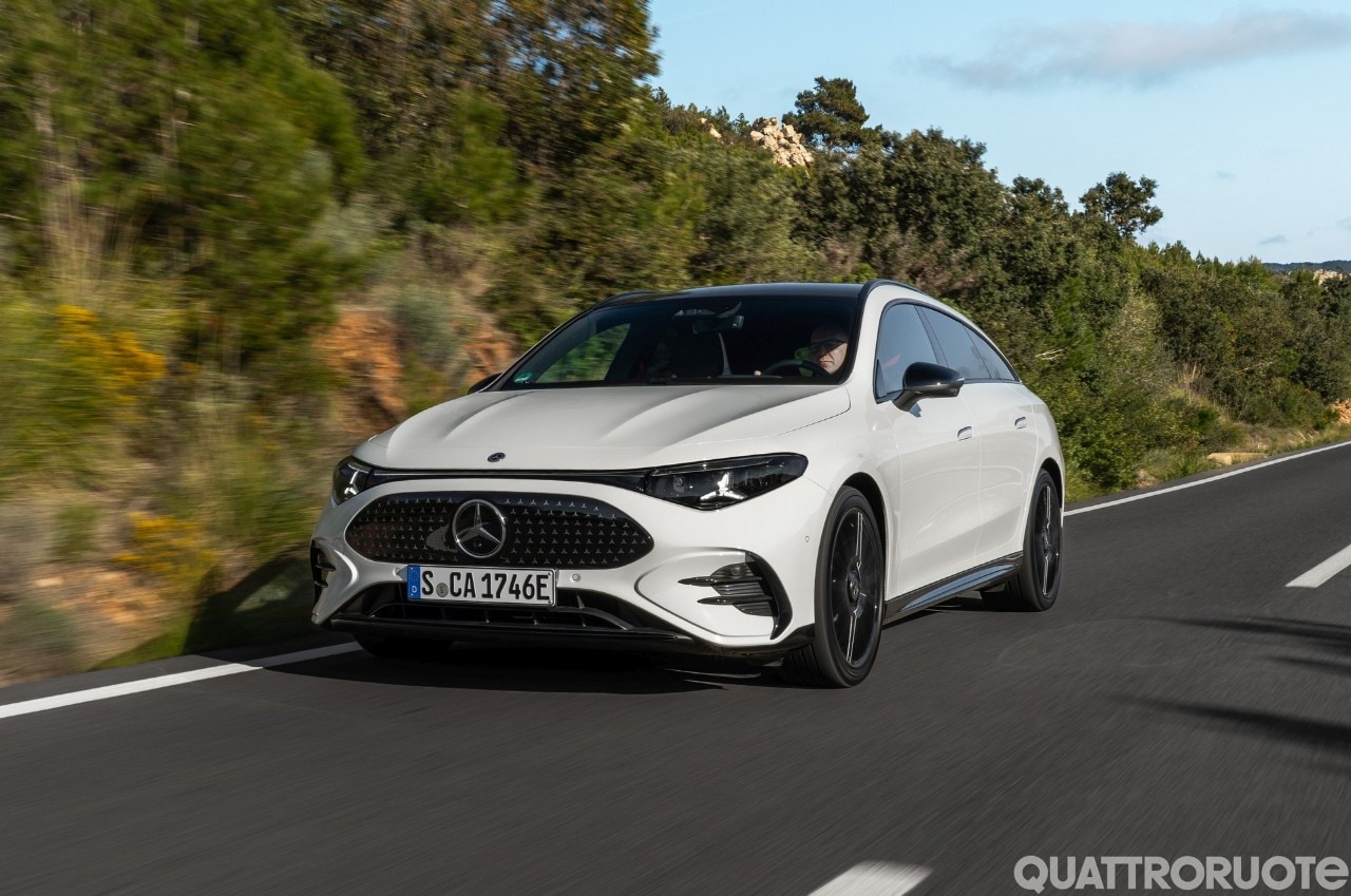 761 km con una ricarica e due bauli: abbiamo guidato la nuova Mercedes CLA Shooting Brake